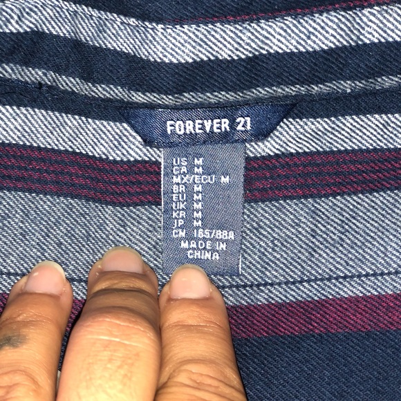 Forever 21 crop blouse - Picture 4 of 11